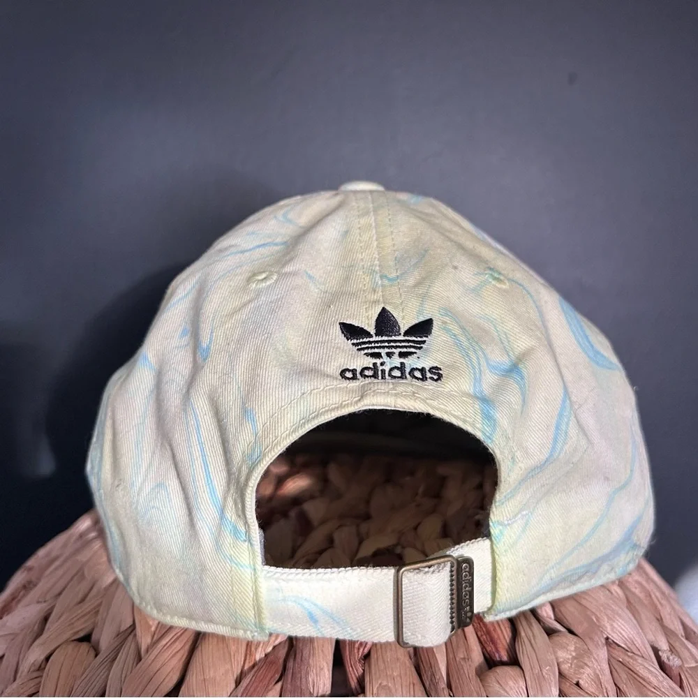 Adidas Men's Originals Relaxed Marble Wash adjustable Fit Hat Multicolor - Picture 4 of 8